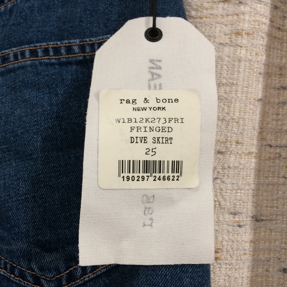 Rag & Bone/Jean Dive Mini Skirt - Picture 8 of 10